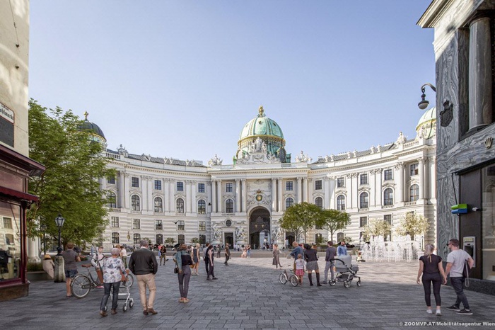 Geplante Umgestaltung des Michaelerplatzes
