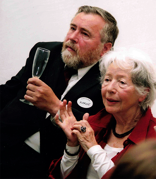 Mit Friedrich Kurrent anlässlich "Endlich 40 ÖGFA"