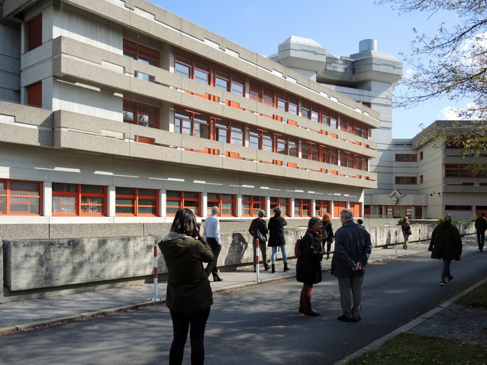 Matthias Szauer, Gottfried Fickl,
Landeskrankenhaus Oberwart,
1971–1993, Abbruch geplant