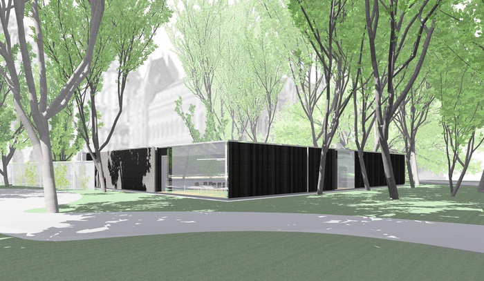 Wettbewerb Gärtnerunterkunft Rathauspark in Wien 2009