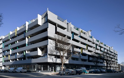 Geiswinkler & Geiswinkler: Wohnhausanlage Viehmarktgasse – © Manfred Seidl/www.archfoto.com/seidl Geiswinkler & Geiswinkler: Wohnhausanlage Viehmarktgasse