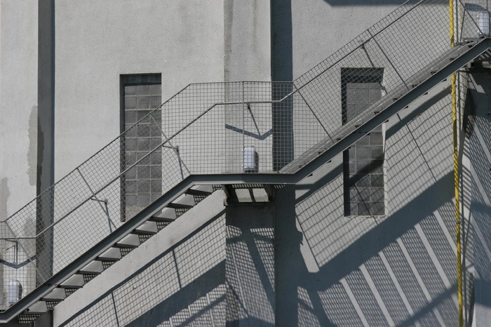 Studio in a water basin tower