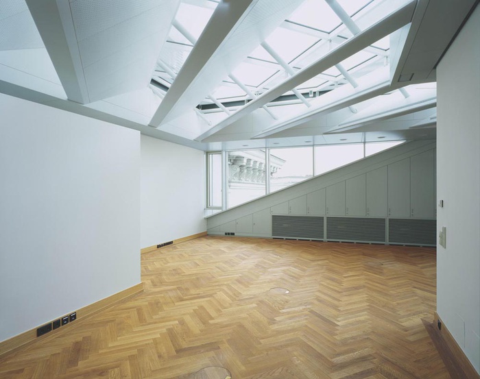 Palais Epstein, Dachgeschoss