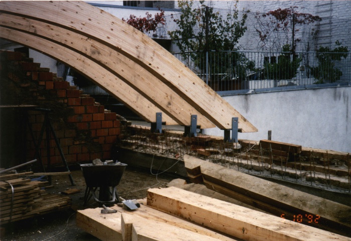 Konstruktiver Holzbau 1990, Dachausbau 1030 Wien