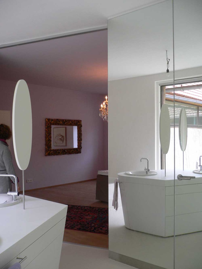 Umbau Bauernhof, Steinöd, Zone masterbedroom/masterbathroom