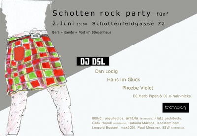 Schotten rock party fünf