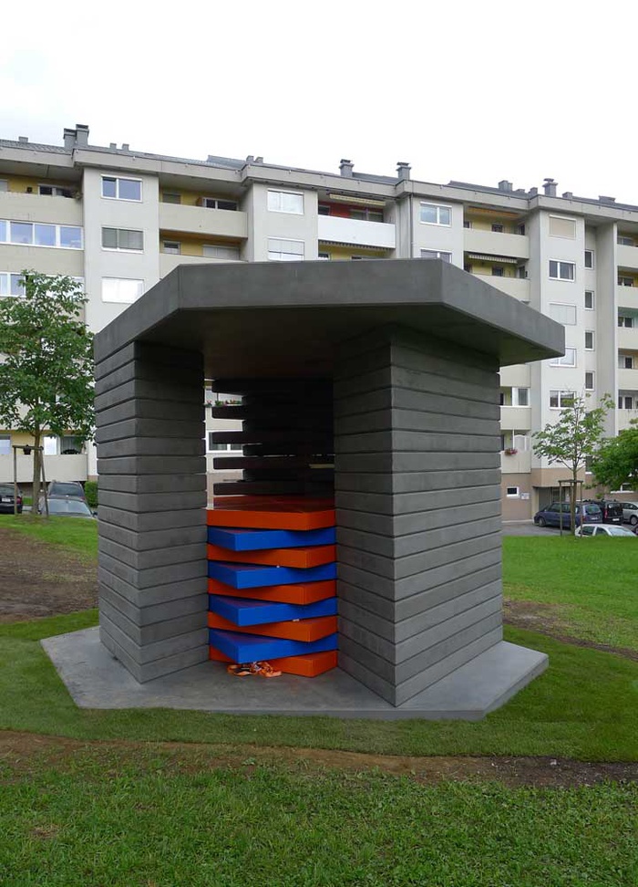 "Commons kommen nach Liezen", Pavillion im Stadtpark, Liezen, 2011