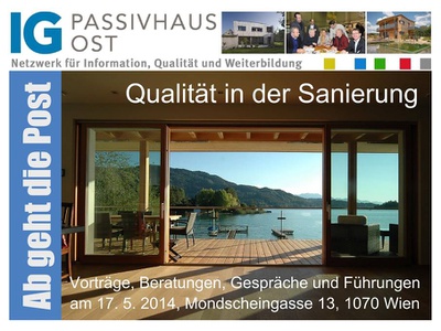IG Passivhaus Ost / Ab geht die Post!