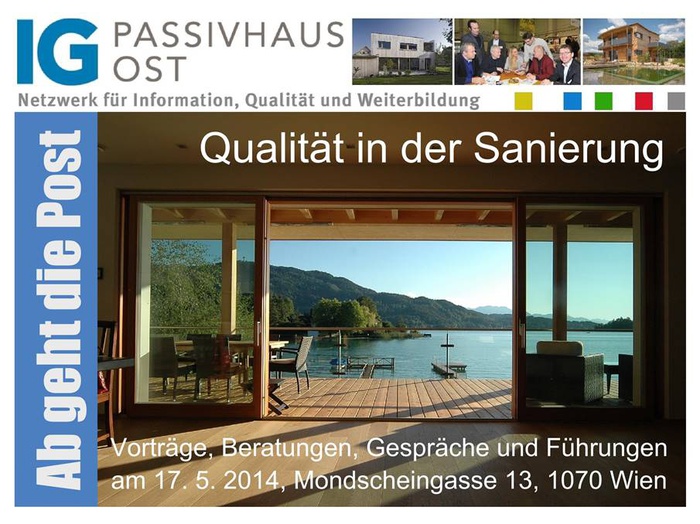 IG Passivhaus Ost / Ab geht die Post!