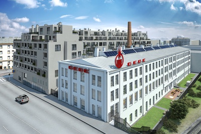 GEBE-Fabrik, Linzerstraße, Malek Herbst Architekten ZT GmbH, Bauträger: wvg, Familienwohnbau