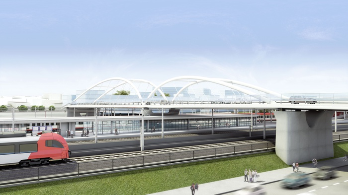 Südbahnhofbrücke_Rendering