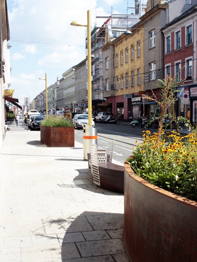 Neugestaltung mit Mikrogrünraum