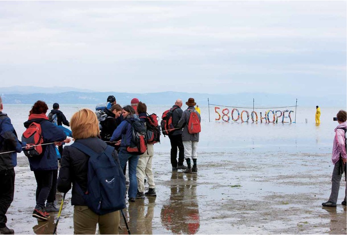 Auf Sand gebaut. Künstlerische Intervention in Monfalcone - IT, 2013