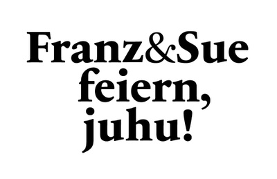 Am 7. Juni 2018 feiern Franz&Sue Geburtstag