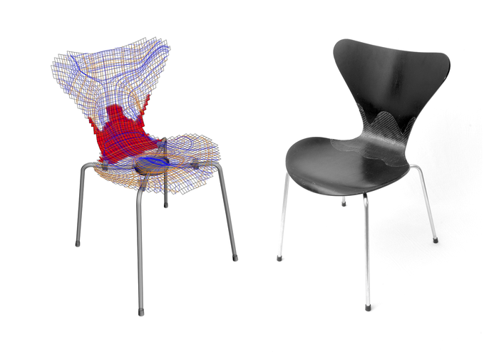 reparaturprozess für die serie7 von arne jacobson