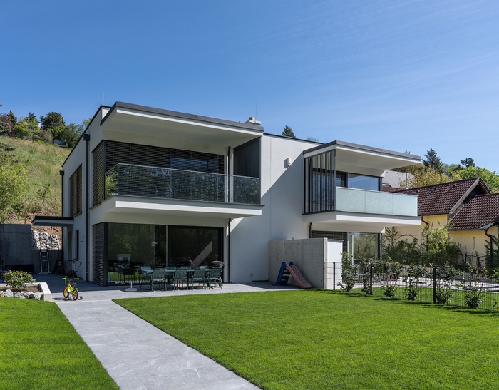Doppelhaus Neubau
