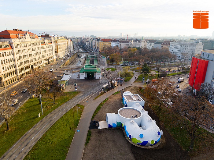 Multimediales Infocenter „Über Unten“ am Gaudenzdorfer Gürtel