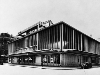 Maison du Peuple, Clichy, 1935-39. Jean Prouvé. Die Poetik des technischen Objekts