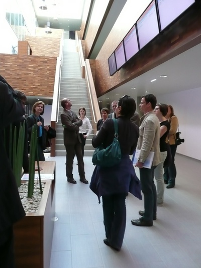 Bauvisite 132: BWM Architekten und Partner mit syntax architektur / Austrian Airlines Trainingscenter