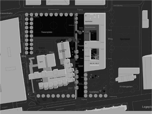 Lageplan AMP Architekten