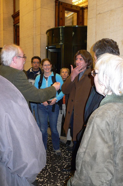 Bauvisite 94: Geiswinkler & Geiswinkler Architekten / Besucherzentrum Parlament