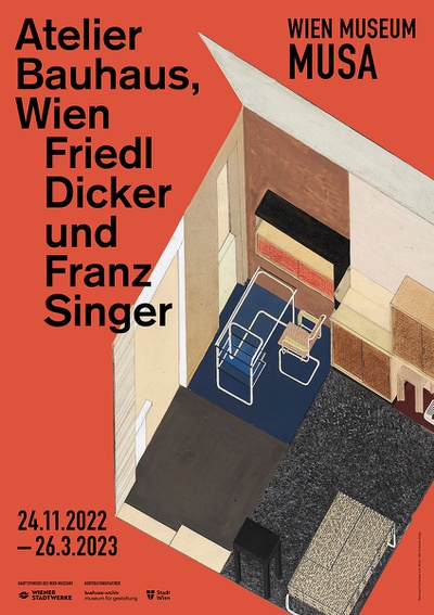 Plakat, Atelier Bauhaus, Wien. Wien Museum MUSA 2022