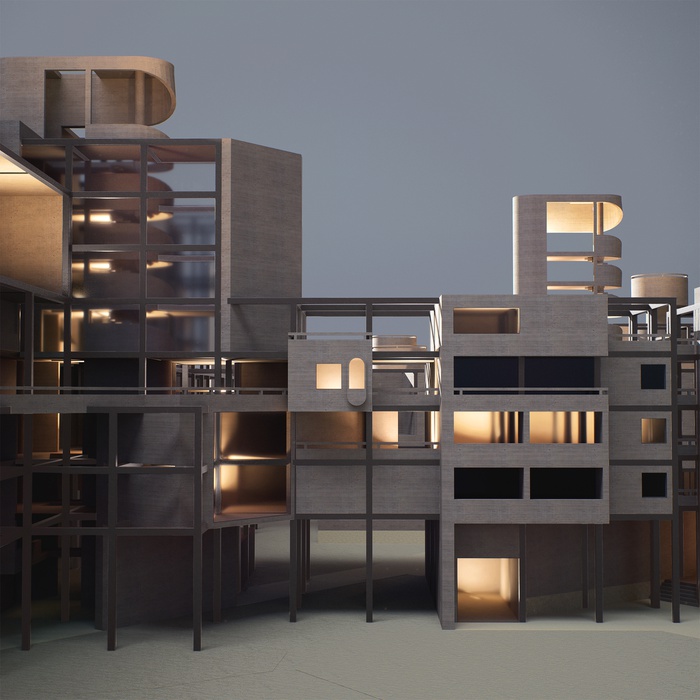 “Group Structure”, Modell Perspektive Nord