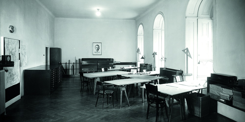 Alfons Hetmanek, Franz Kaym. Atelier Gottfried-Keller-Gasse 13, um 1940. Az W, Sammlung