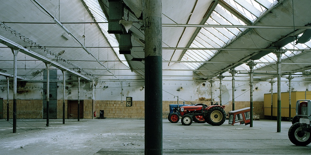 Shedhalle  ehemalige Kammgarnspinnerei in Möllersdorf