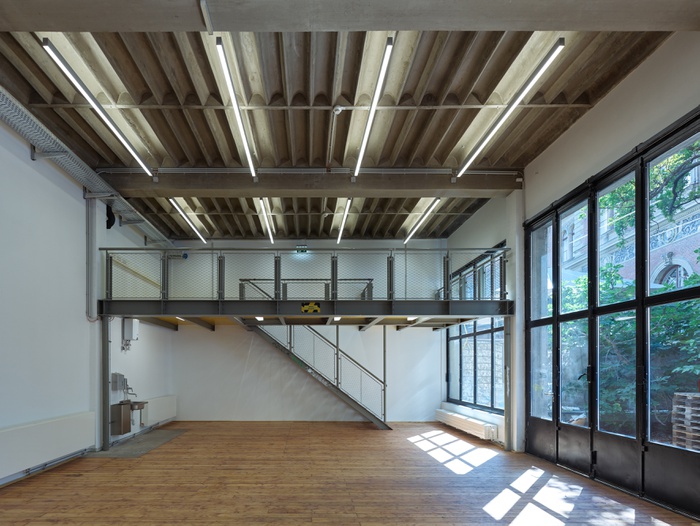 dieAngewandte, Wörle-Schwanzer Wing, Eugen Wörle and Karl Schwanzer, 1960–65; renovation: Riepl Kaufmann Bammer, 2015–18