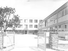 Haupteingang, historische Aufnahme