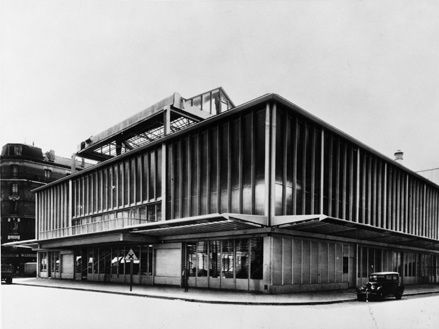 Maison du Peuple, Clichy, 1935-39. Jean Prouvé. Die Poetik des technischen Objekts