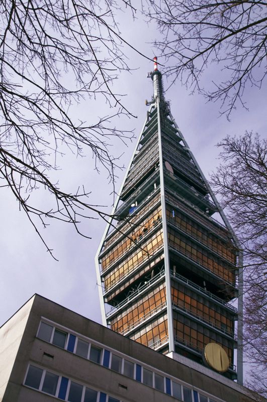 Jakub Tomašák, Juraj Kozák, Stanislav Májek: Television transmission tower Kamzík, 1975