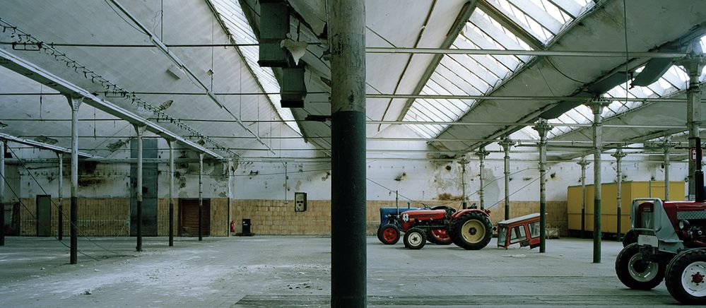 Shedhalle  ehemalige Kammgarnspinnerei in Möllersdorf