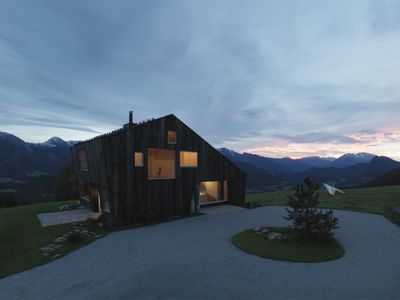 Haus in den Alpen