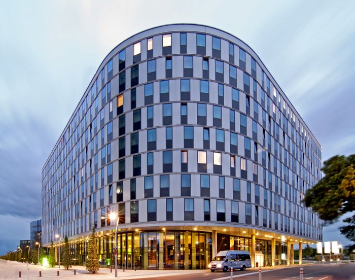 Courtyard by Marriott, Eingangsbereich