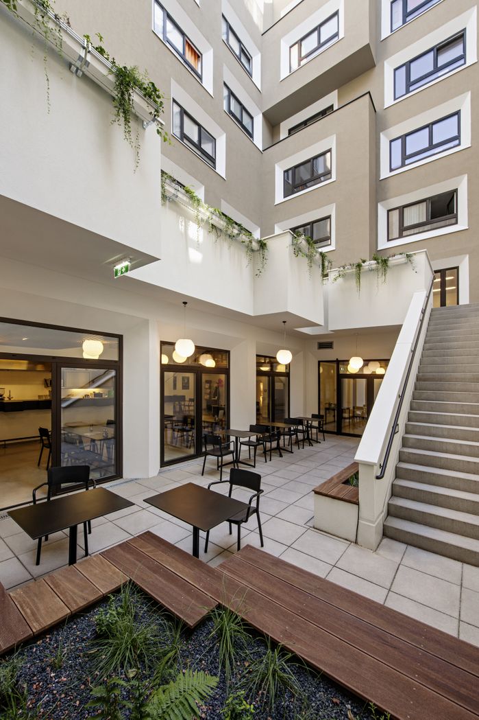 neunerhaus - Innenhof