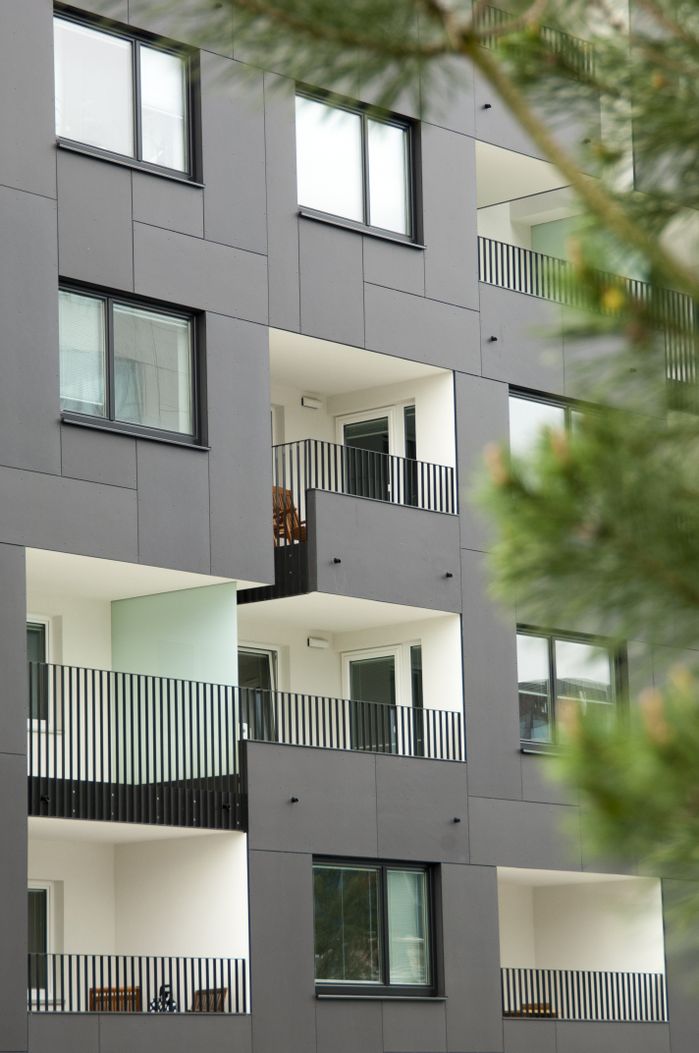 Stella Zwei, Fassadengestaltung