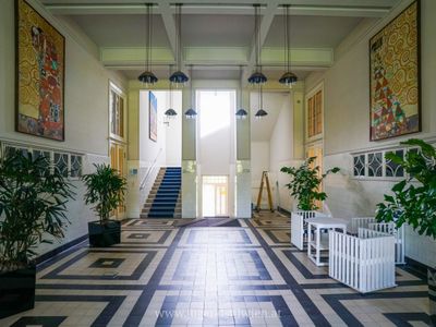 Eingangshalle Sanatorium Purkersdorf, 1904-05 - Josef Hoffmann