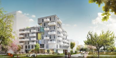 Quartiershaus. Wohnen am Helmut Zilk Park, Wien - AT 2016