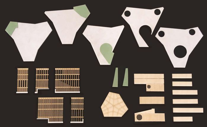 Kinderkunstlabor St. Pölten, Modellkomponenten