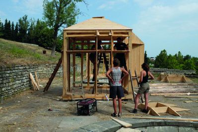 „Kioski“ von Giorgi Kharitonashvili, Gurdzhaani, Georgien