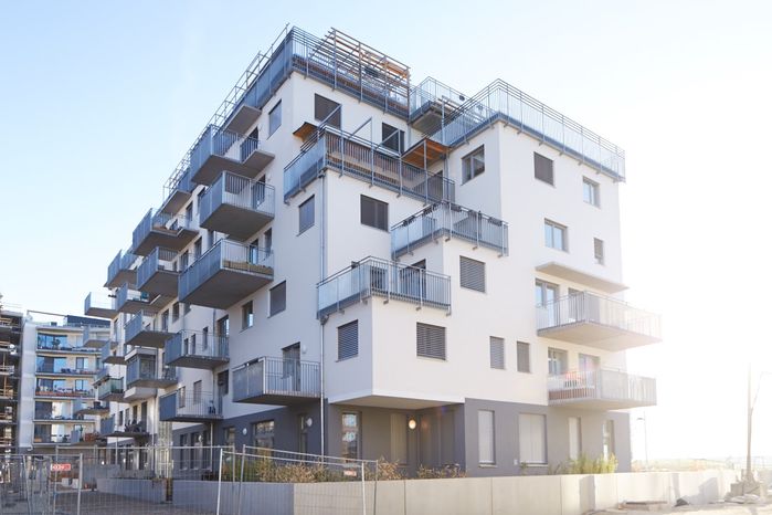 B.R.O.T. Aspern Südwestansicht