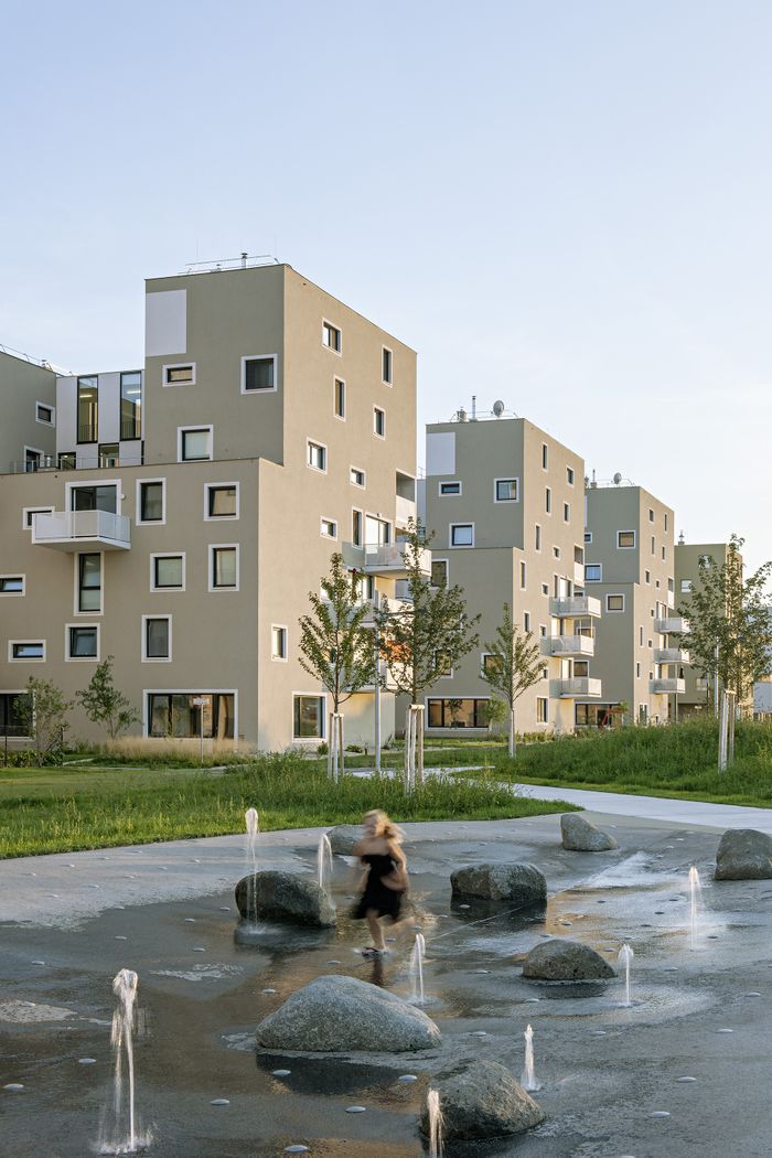 Die Drei Schwestern, Blick vom Park