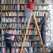 Das Archiv Iris Meder im heutigen Vereinslokal der ÖGFA, Liechtensteinstraße 46a/2/5