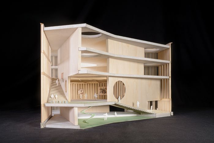 Kinderkunstlabor St. Pölten, Schnittmodell Wettbewerb