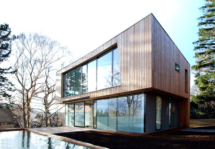 YF architekten: Einfamilienhaus f-r