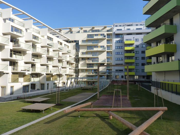 Sonnwendviertel, Innenhof