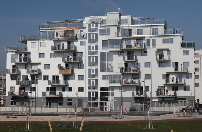 Die Bewohner haben ihr B.R.O.T.-Haus in Besitz genommen
