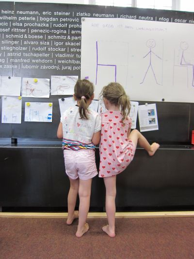 Haltung bewahren - Locker auf dem Hocker